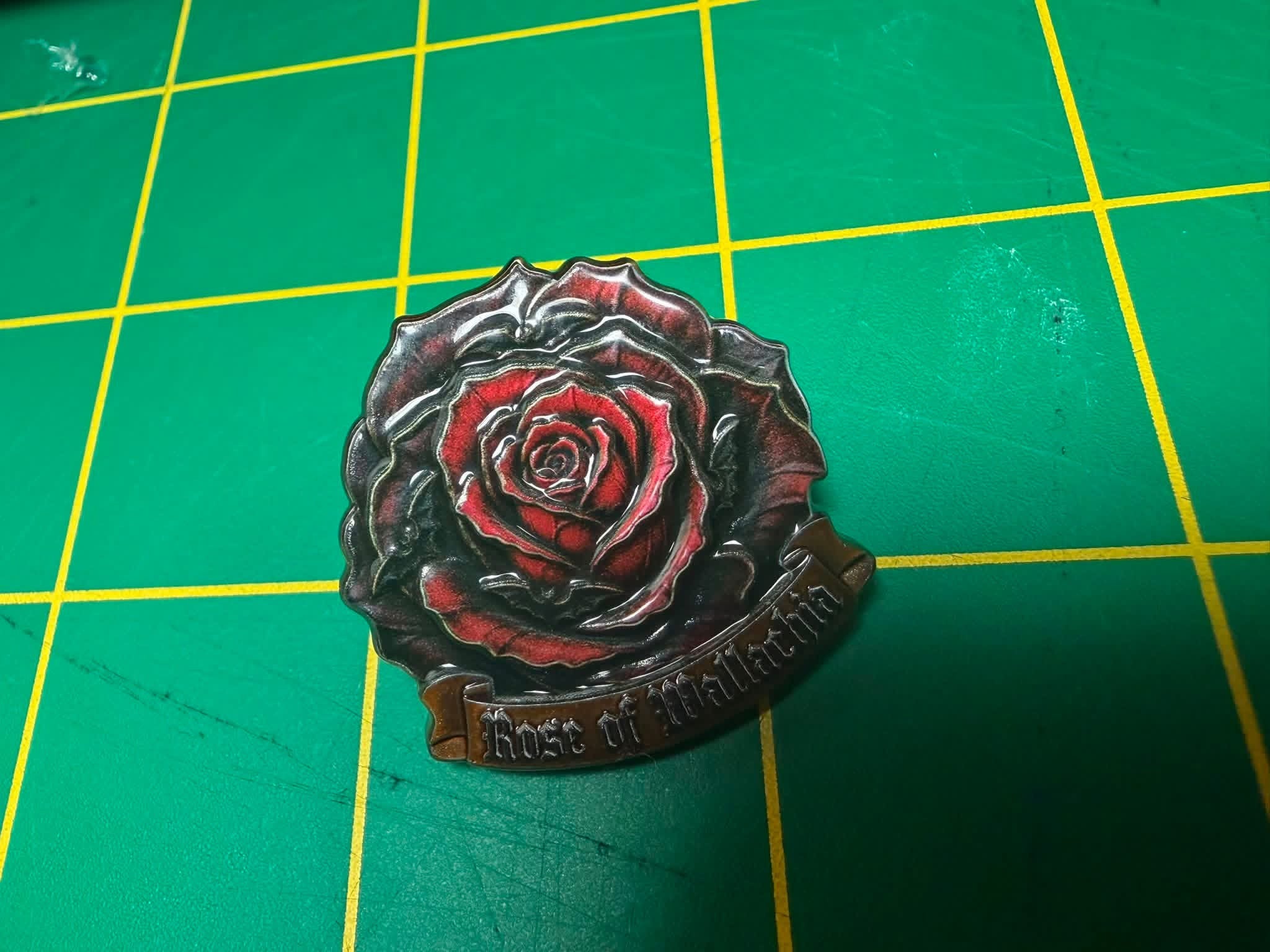 Pre-Order Rose of Wallachia Pin