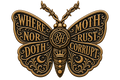 Victorian Moth Hat Pin