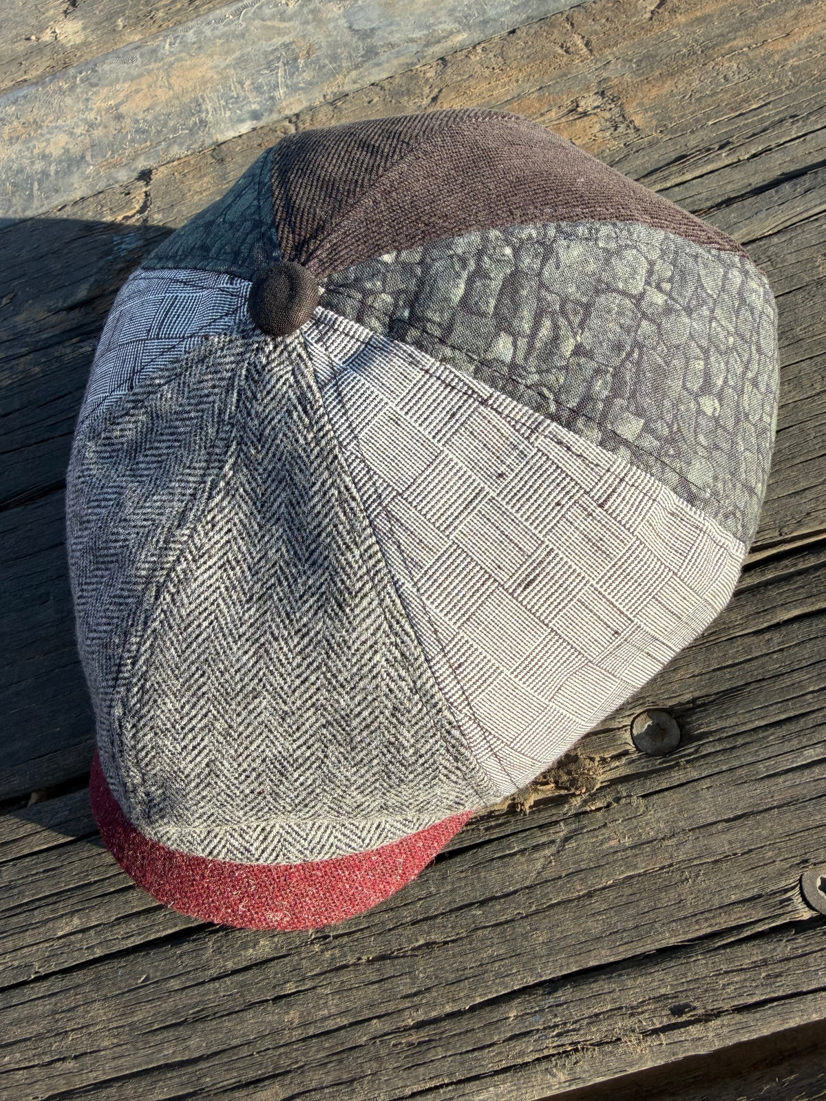 The Bricklayer Newsboy and Blue Collar Founder Pin