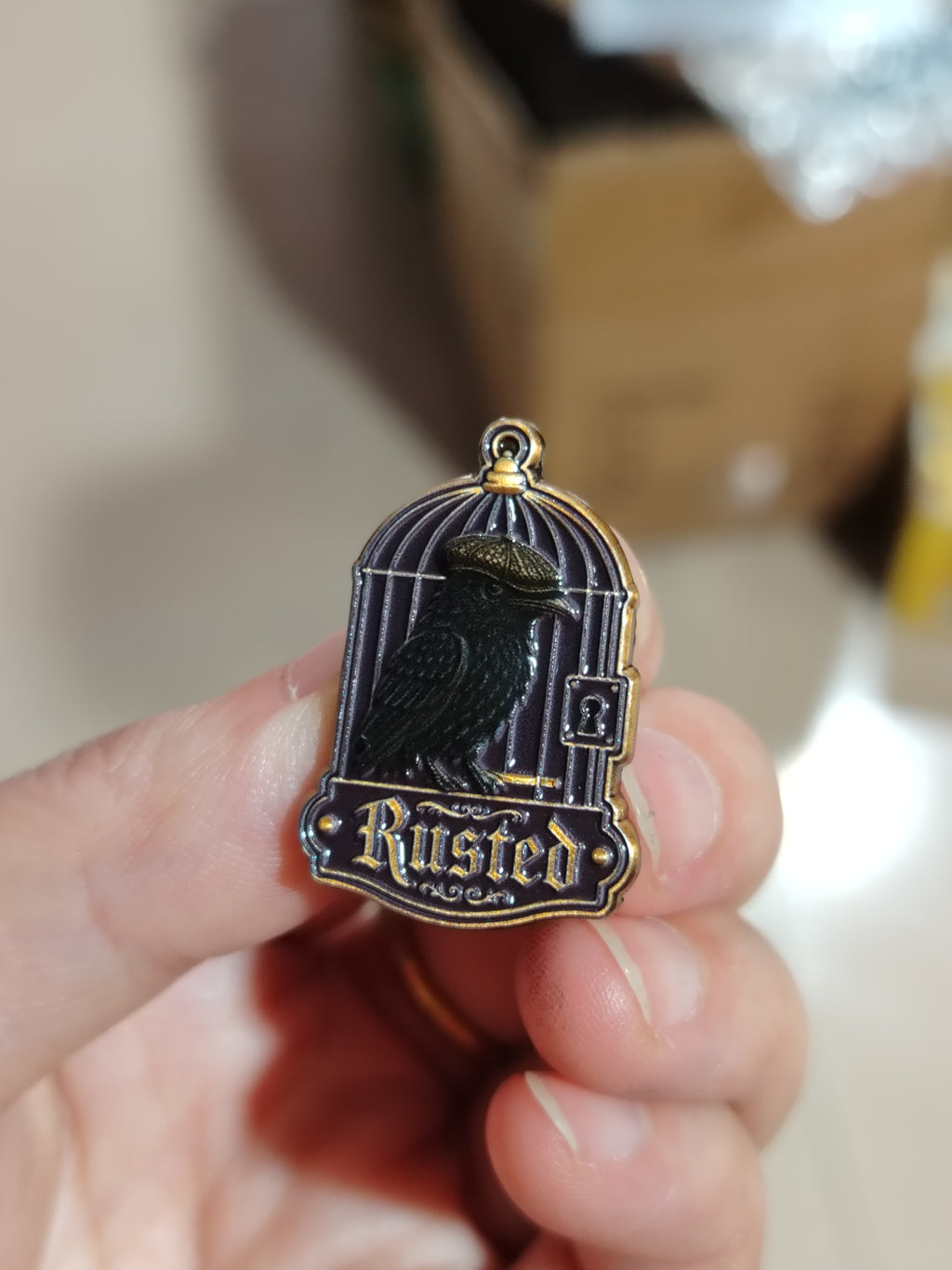 Pre-Order Poe’s Birdcage Pin