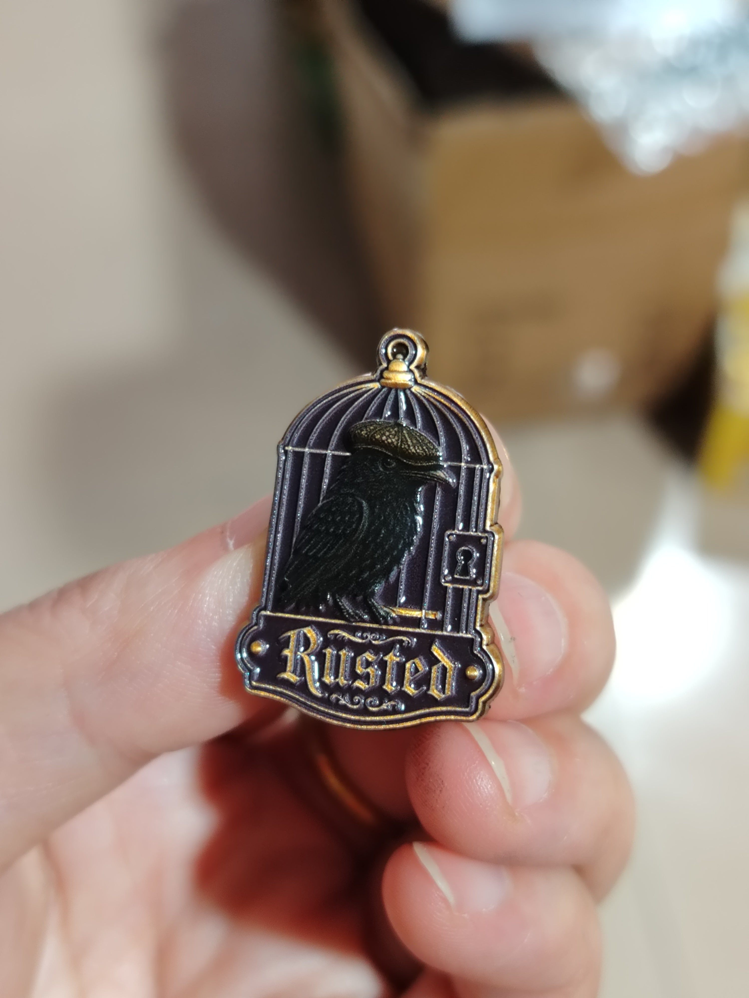 Pre-Order Poe’s Birdcage Pin