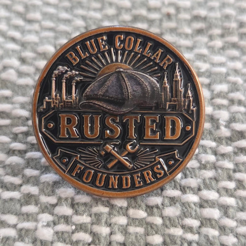Blue Collar Founders Pin