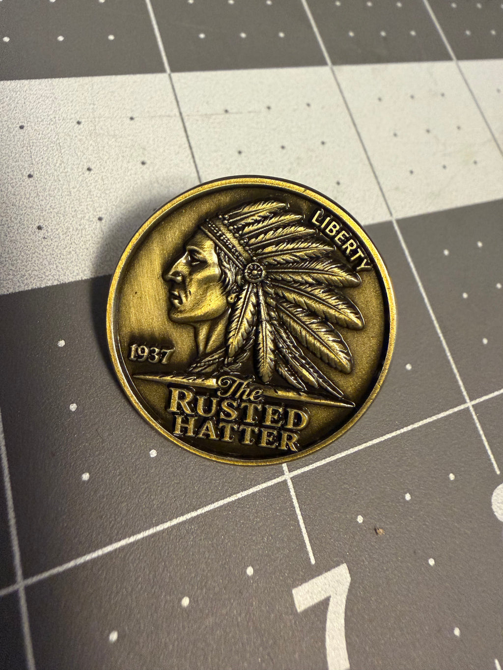 Indian Head Penny Pin